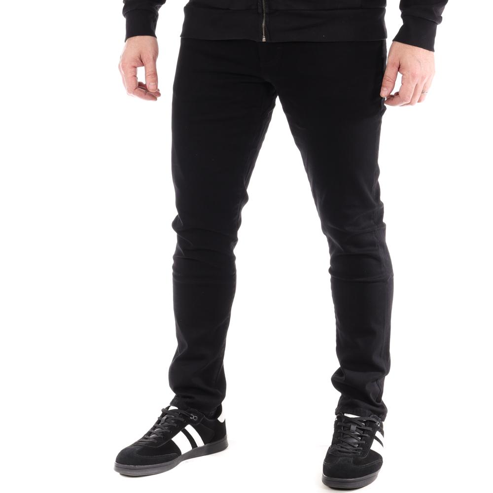 Gerade geschnittene Jeans Schwarz Mann Schott TRD196832 günstig