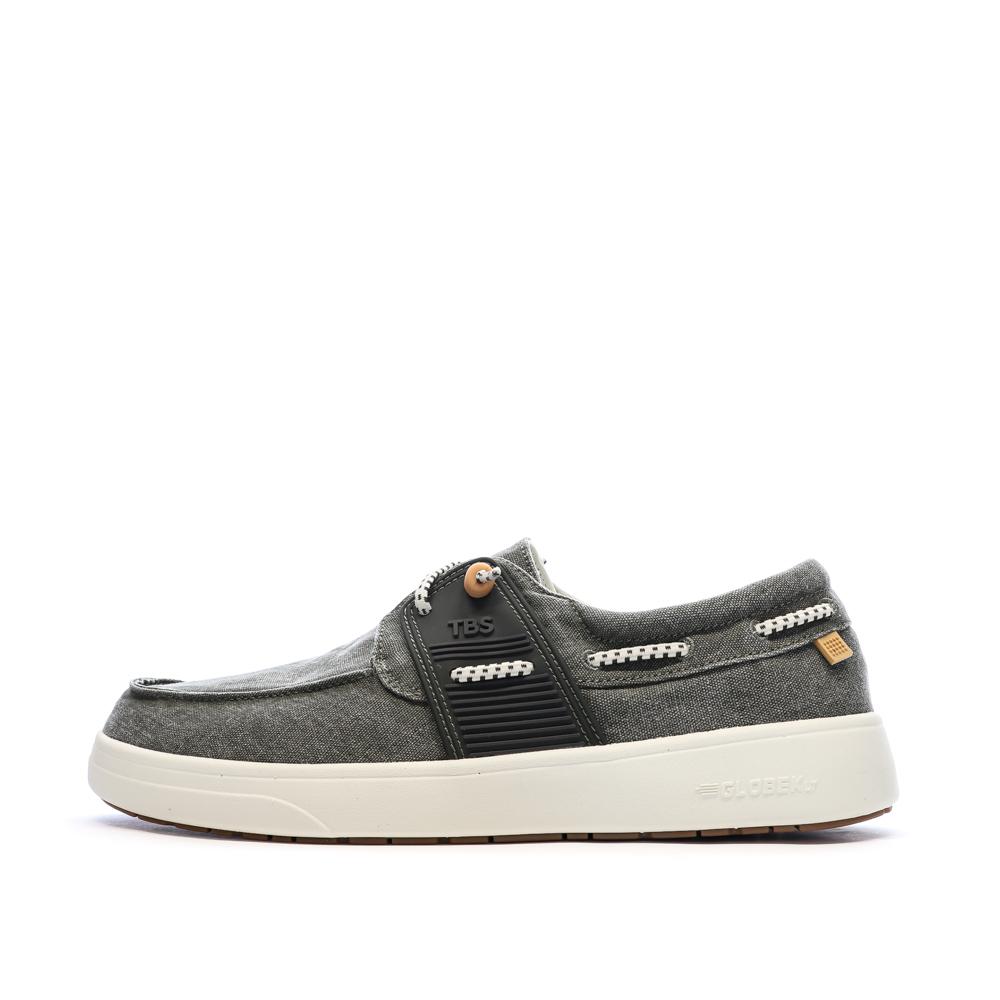 Men’s Dark Green TBS Geo Boat Shoes affordable