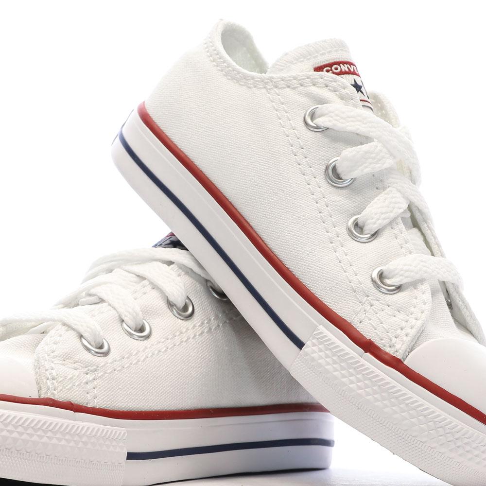 Weiße Jungen/Mädchen Converse Chuck Taylor All Star Seasonal Sneakers Ansicht 7