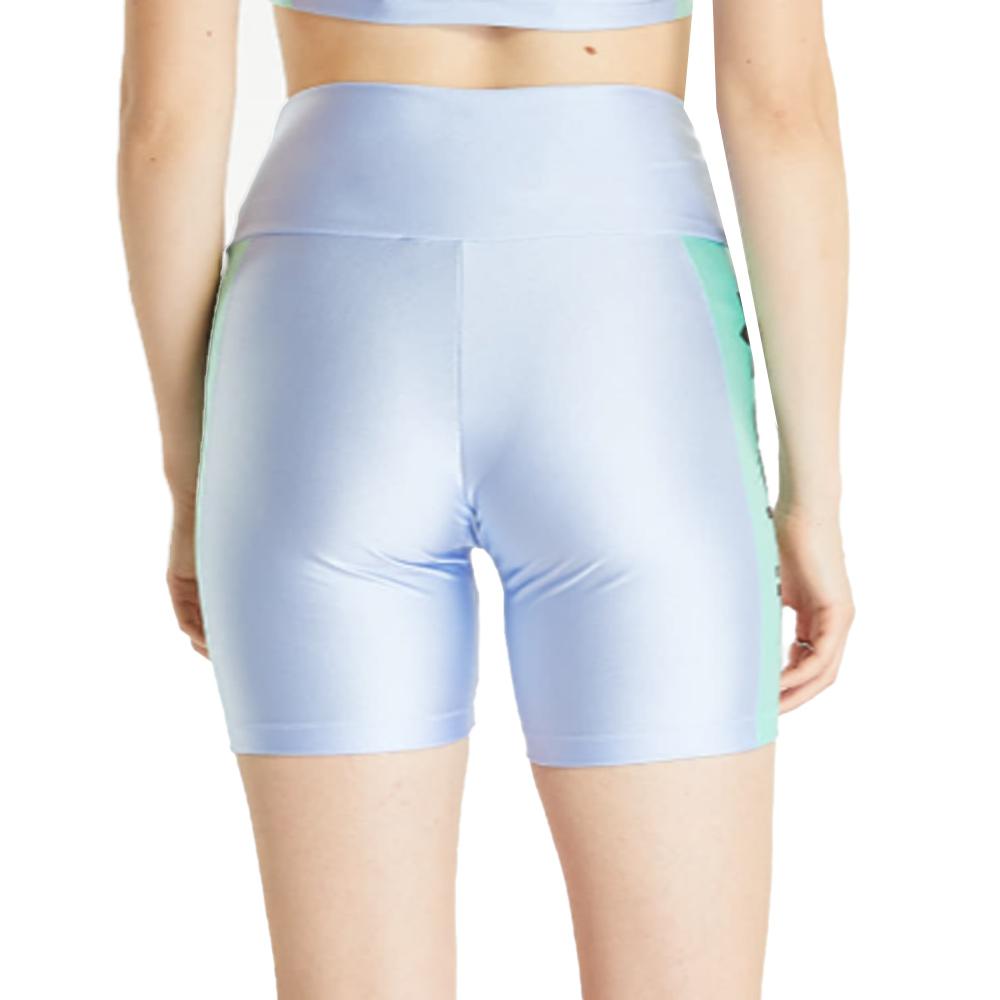 Lila Damen Adidas Sport Shorts Leggings Ansicht 2