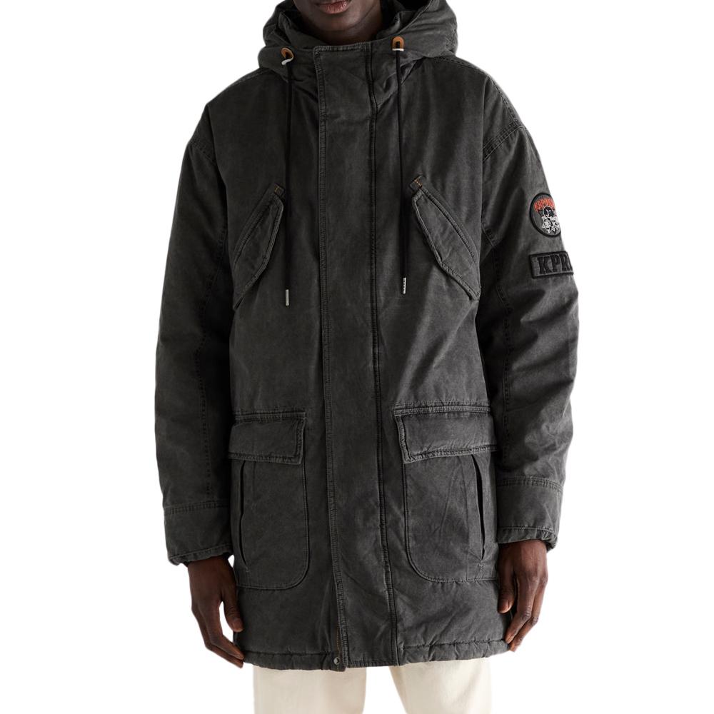 Parka Negro Hombre Kaporal BRUNO barato