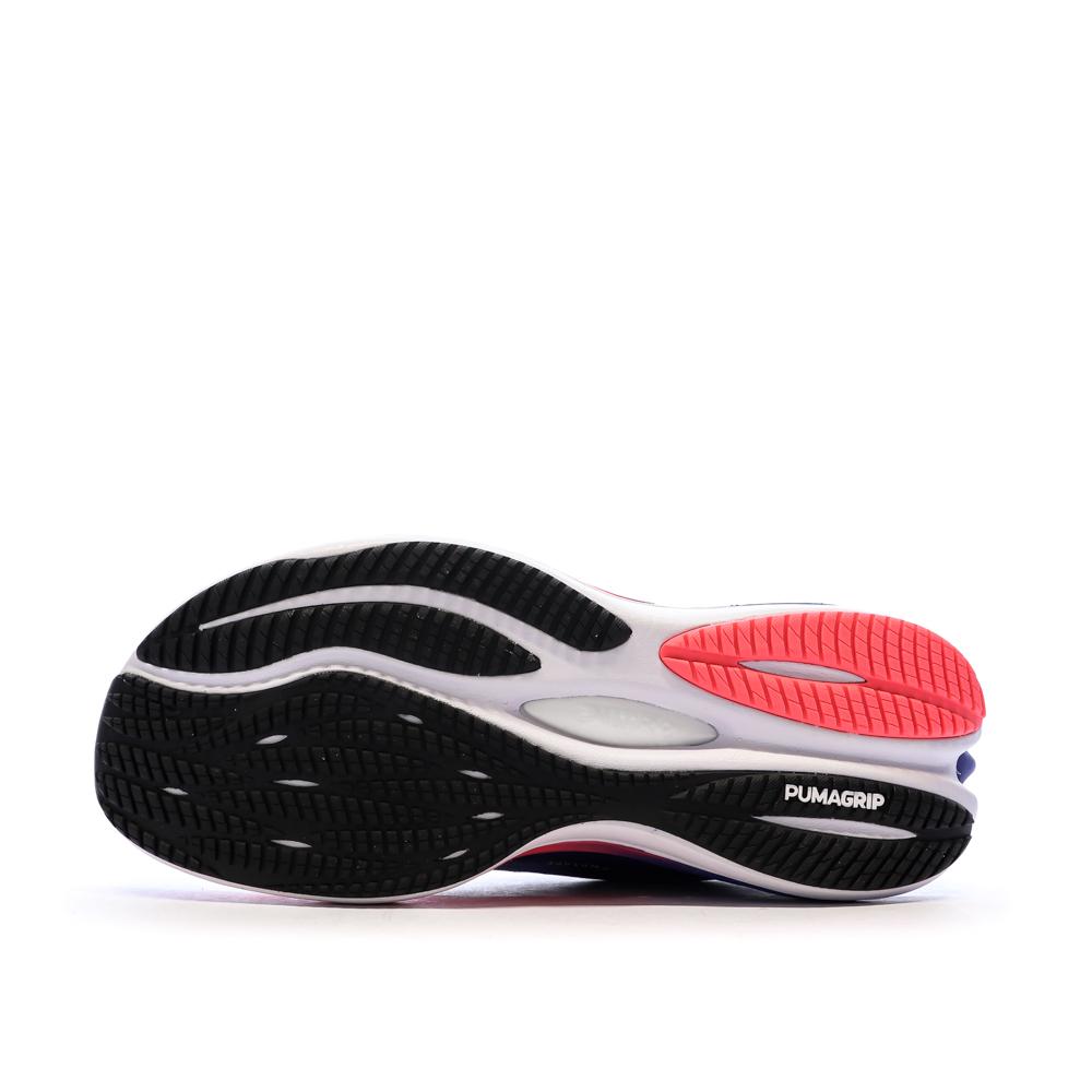 Chaussures de Running Bleu Femme Puma Velocity Nitro 3 vue 5