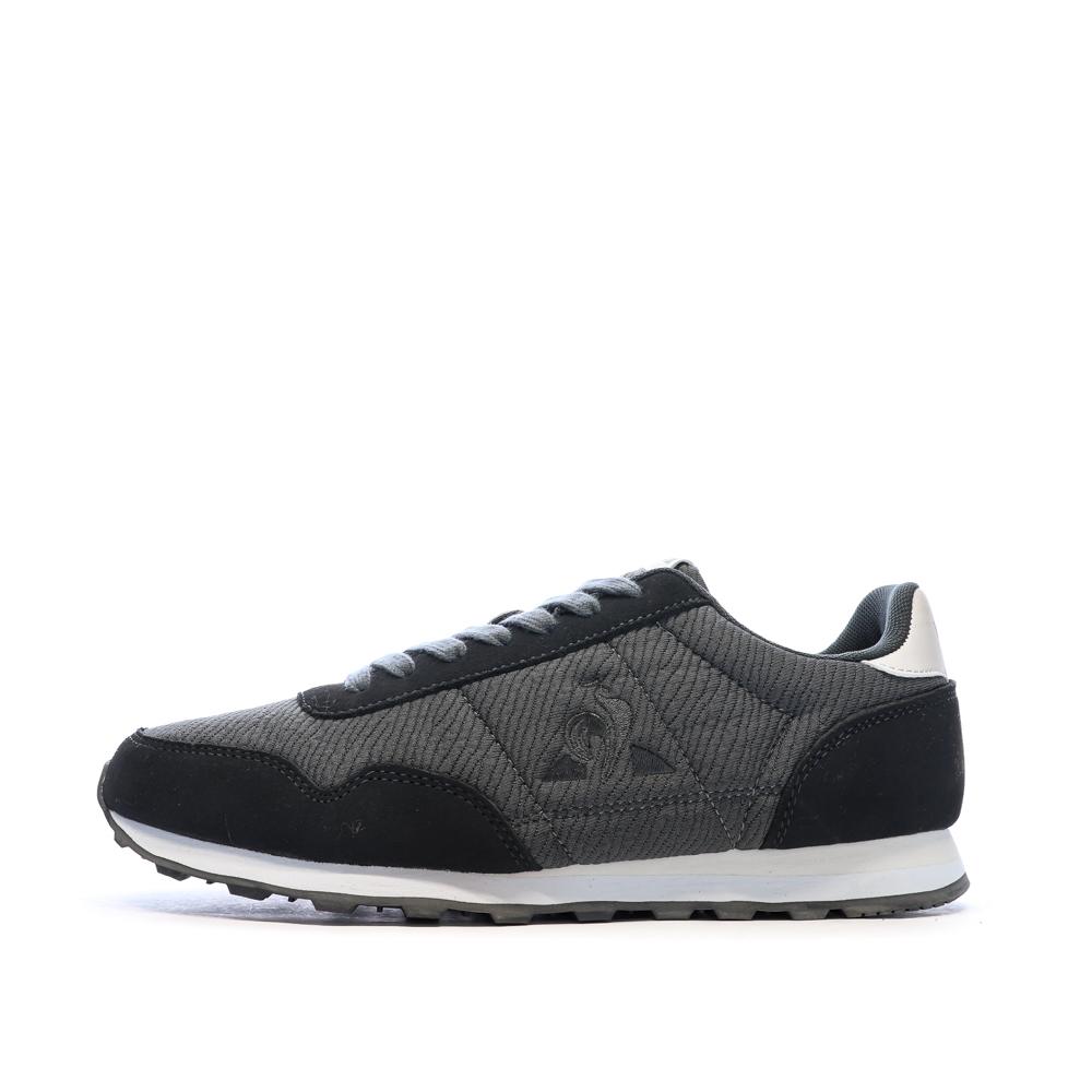 Black/Grey Women's Sneakers Le Coq Sportif Astra affordable