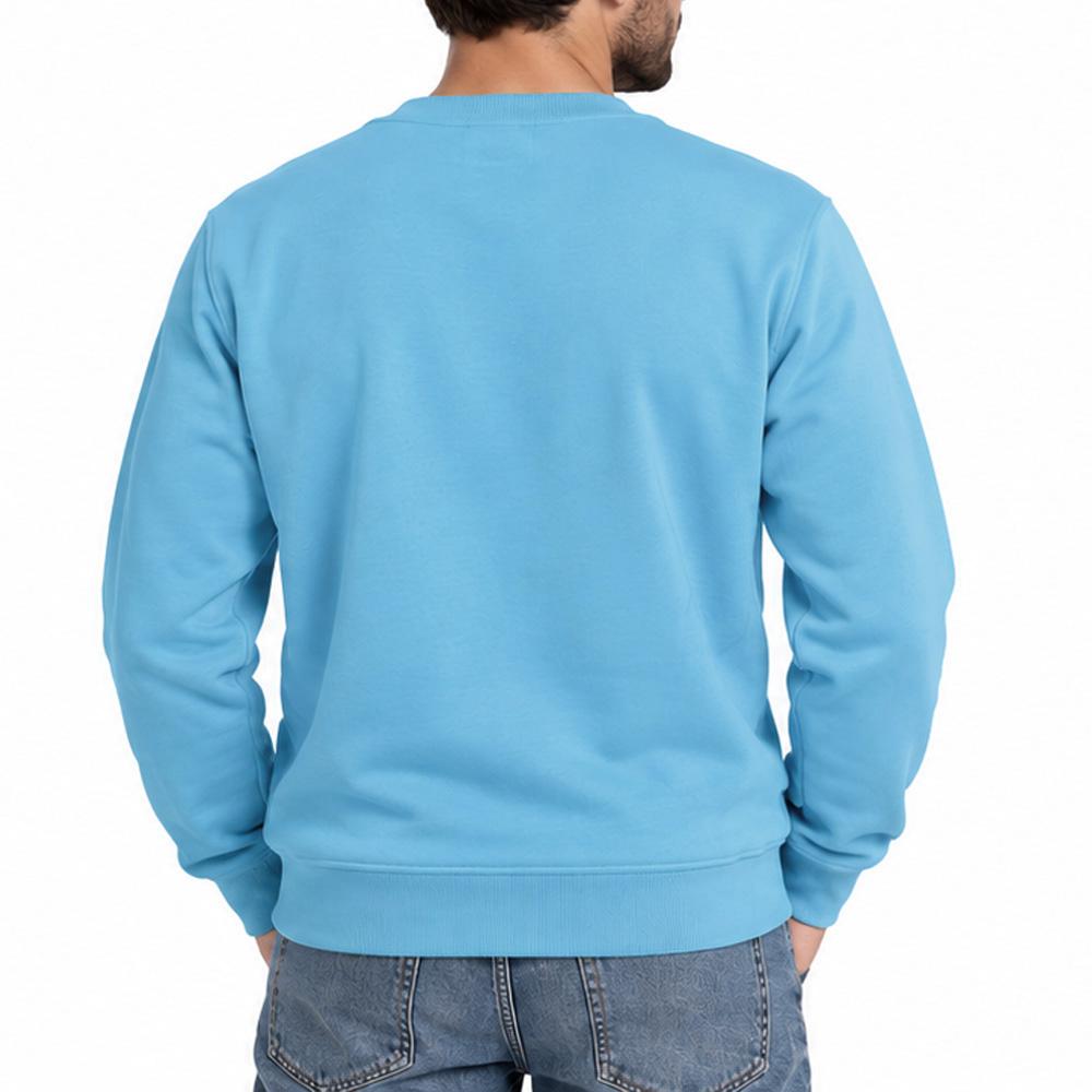 Sweat Bleu Ciel Homme Olympique de Marseille vue 2