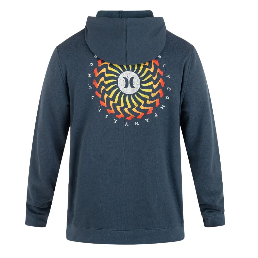Hurley Saw Sun Men's Sweat Top Navy Photo of the Espace des Marques %store% store - view of %key%