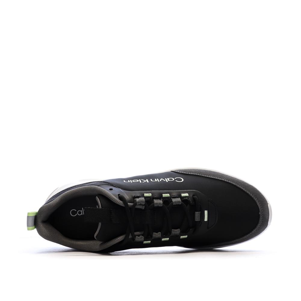 Baskets Noir Homme Calvin Klein Jeans Light Eva Run vue 4