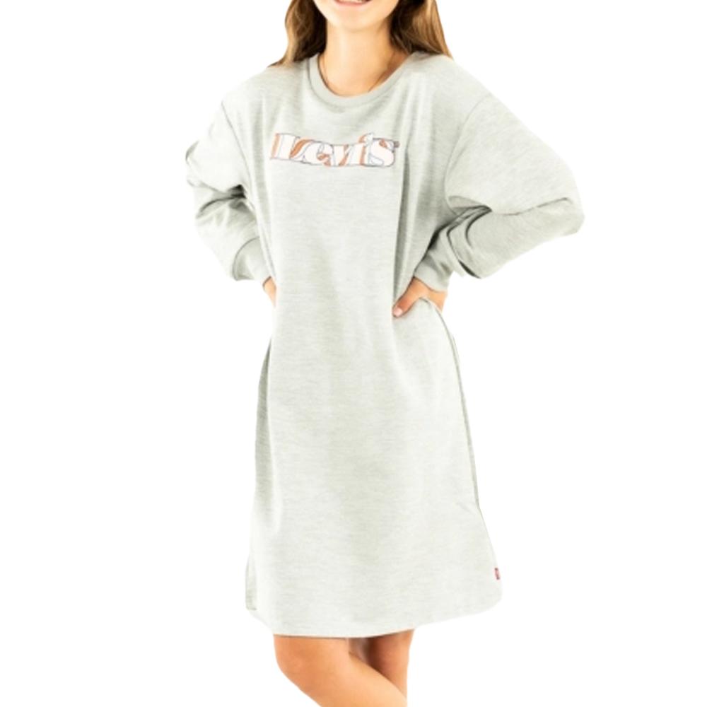 Levi's Girl's Grey Dress 4ED735 affordable