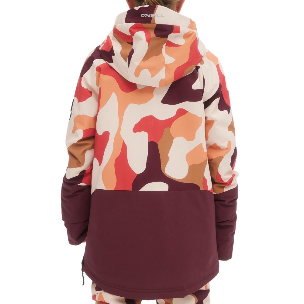 Veste de ski Bordeaux/Orange Garçon O'Neill Originals vue 3