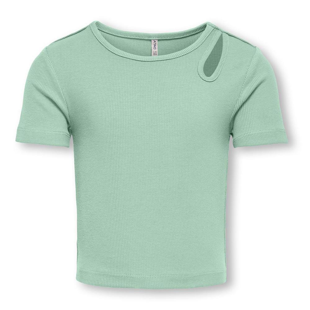 Green Girl's T-Shirt Kids ONLY Cutout Top affordable