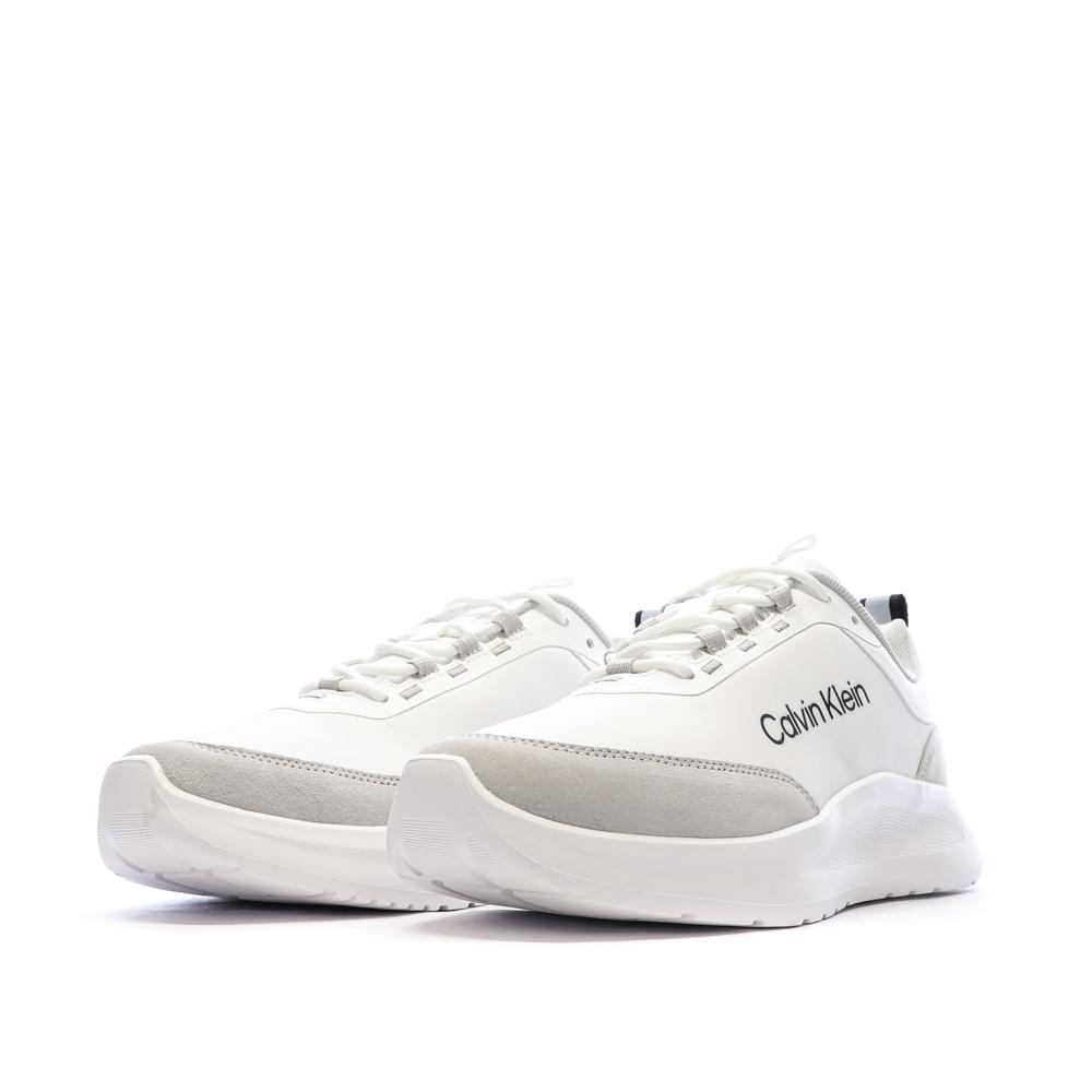 Baskets Blanches/Gris Homme Calvin Klein Jeans Light Eva vue 6