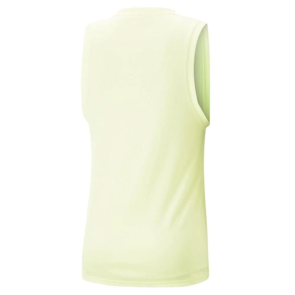 Débardeur de Sport Jaune Fluo Homme Puma Fit Ultrabreath vue 2