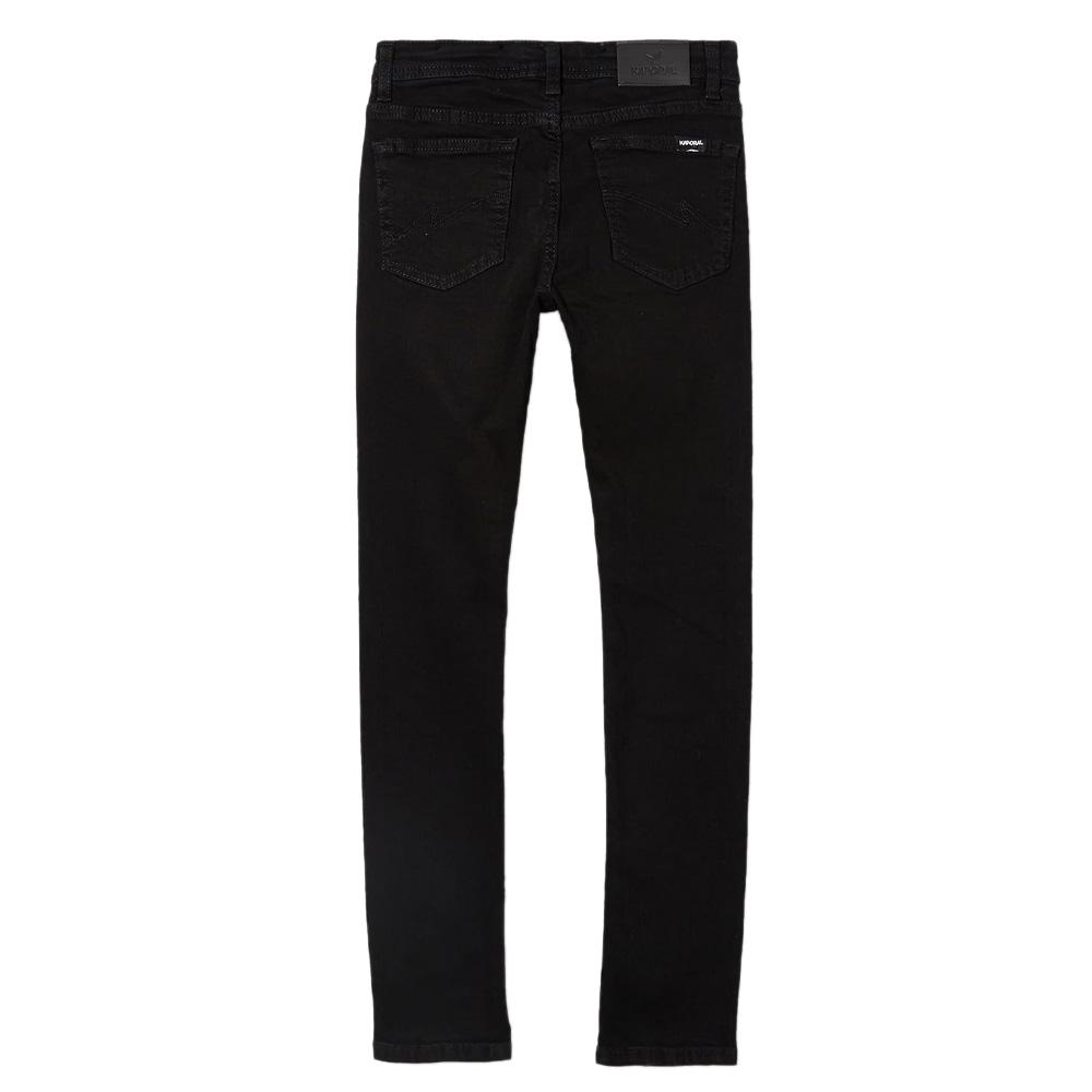 Jean Slim Noir Garçon Kaporal CEGOH vue 2