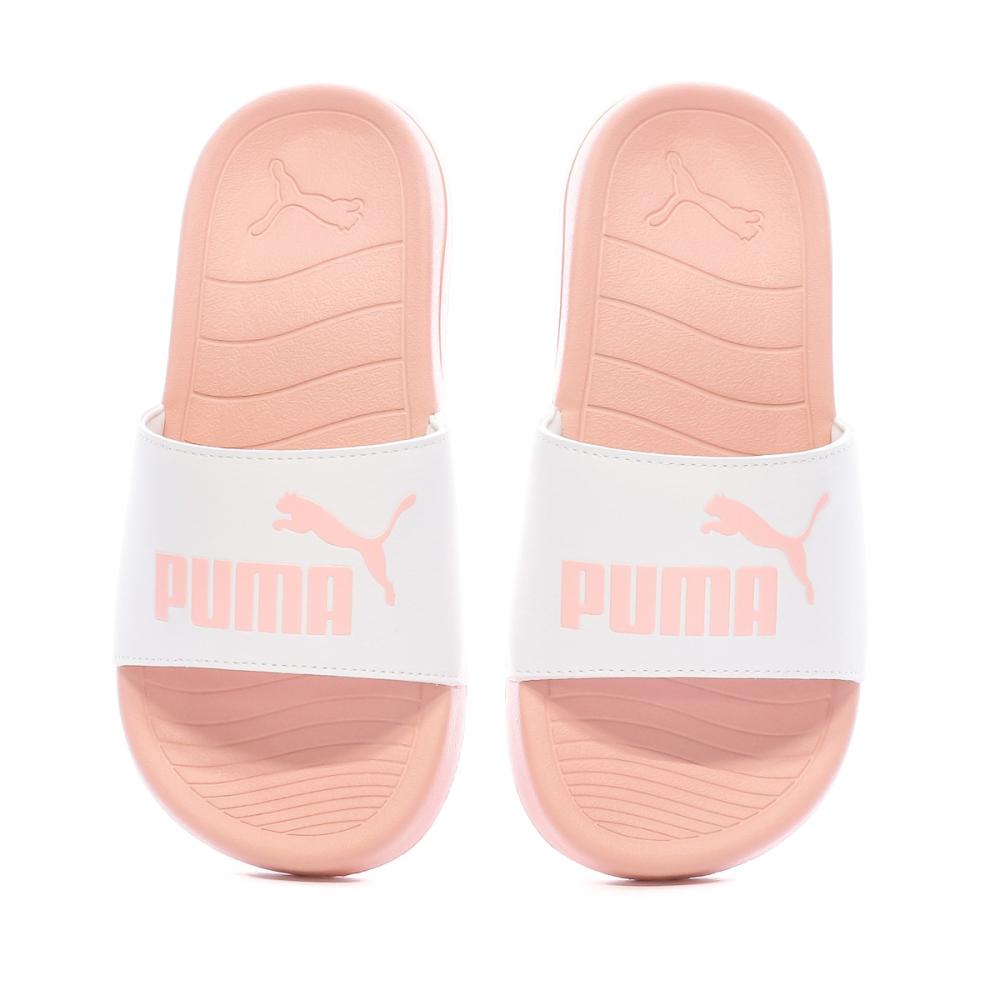 Steppschuhe Dunkelrosa/Weiß Damen Puma Popcat 20 Ansicht 3