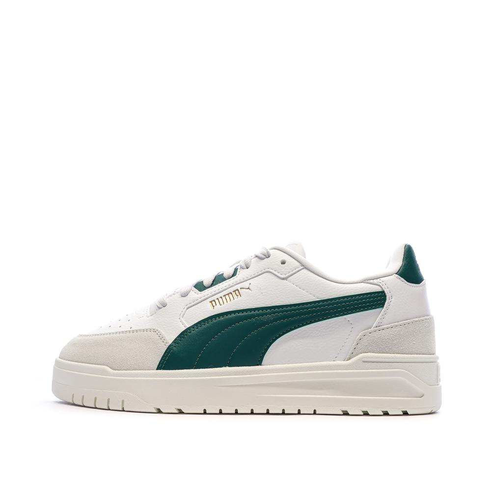 Sneaker Weiß/Grün Herren Puma Shuffle günstig