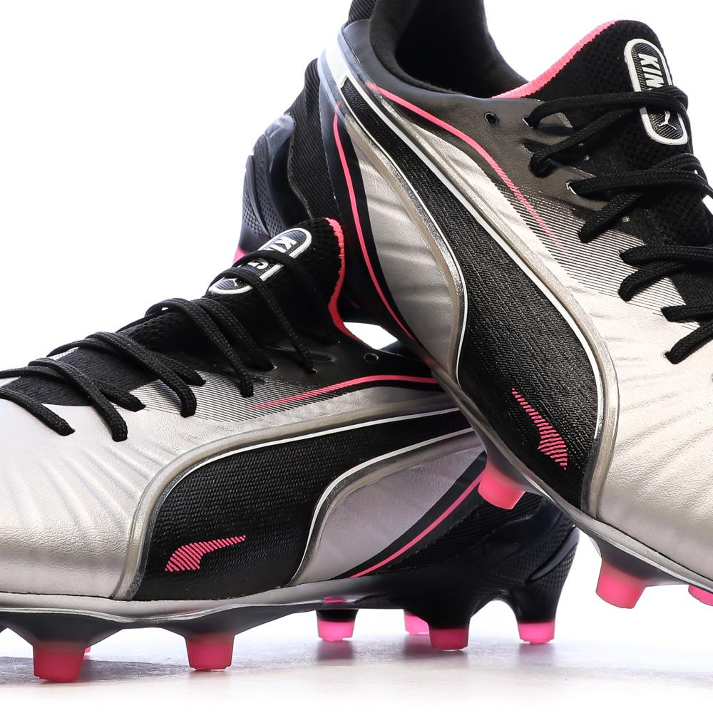 Chaussures de Football Grises/Noires Homme Puma King Ultimate Photo of the Espace des Marques %store% store - view of %key%