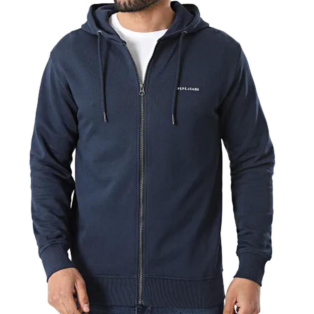 Sudadera con cremallera azul marino Pepe jeans Pjl M de hombre barato