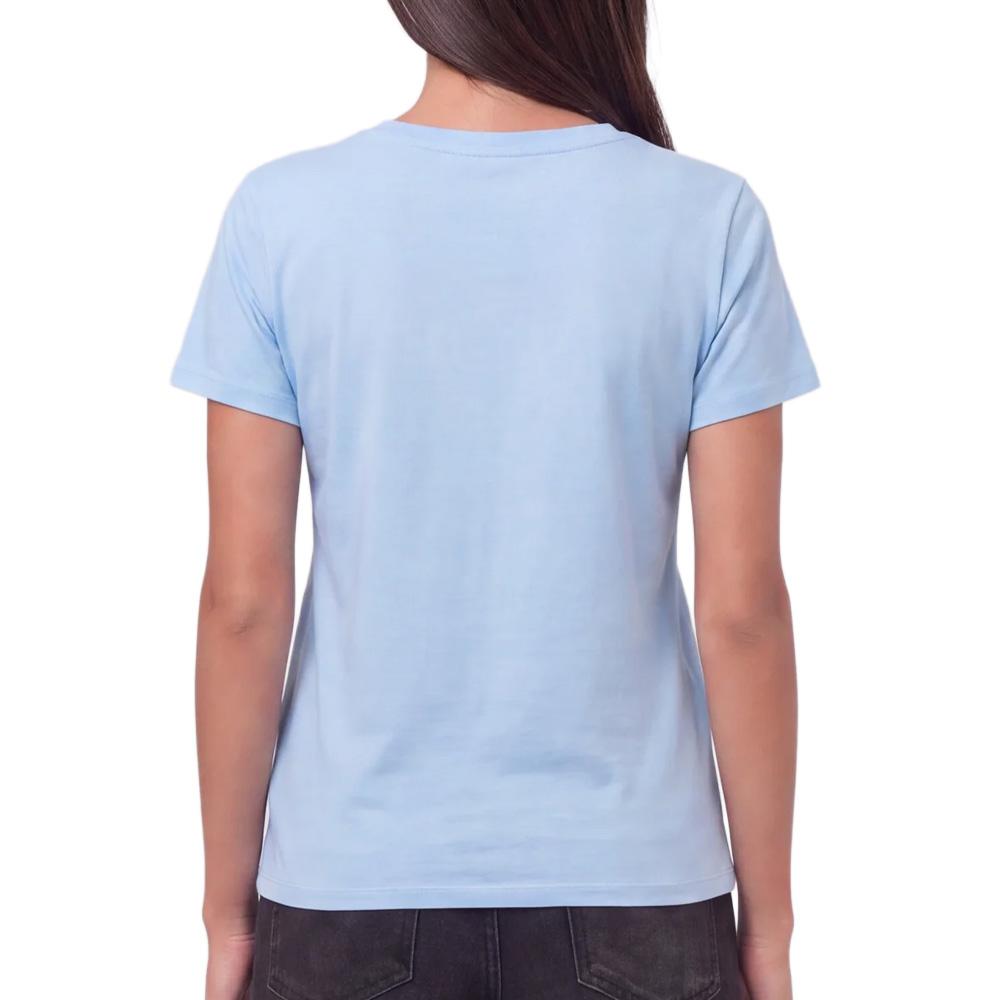 Teddy Smith Ribelles Women’s Blue T-Shirt Photo of the Espace des Marques %store% store - view of %key%