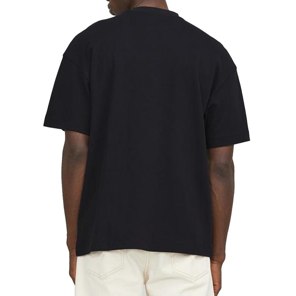 Schwarzes T-Shirt für Herren von Jack & Jones Edge Ansicht 2
