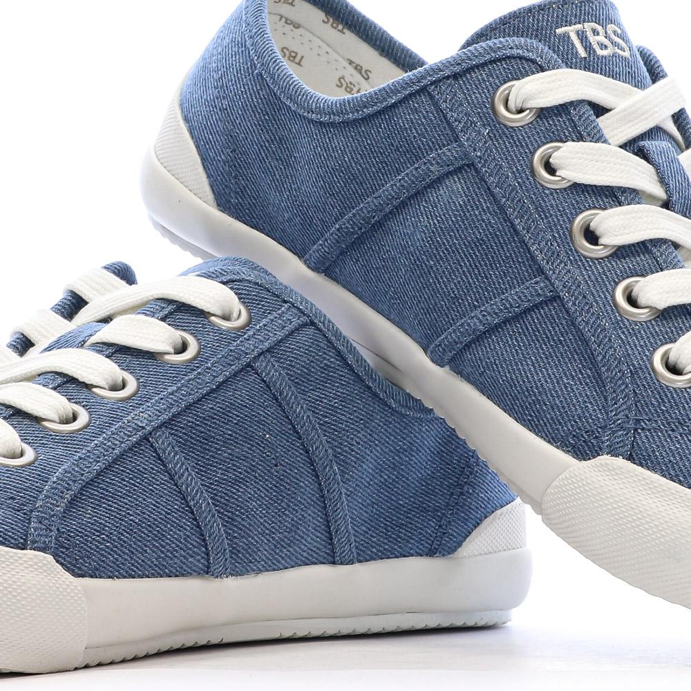 Blaue Damen-Stoffschuhe TBS OPIACE Ansicht 7