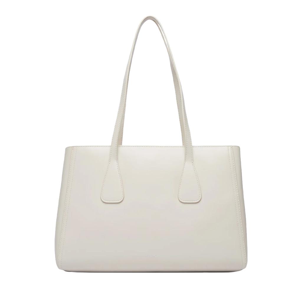 Sac Cabas Blanc Femme Blanc Calvin Klein Jeans Medium pas cher
