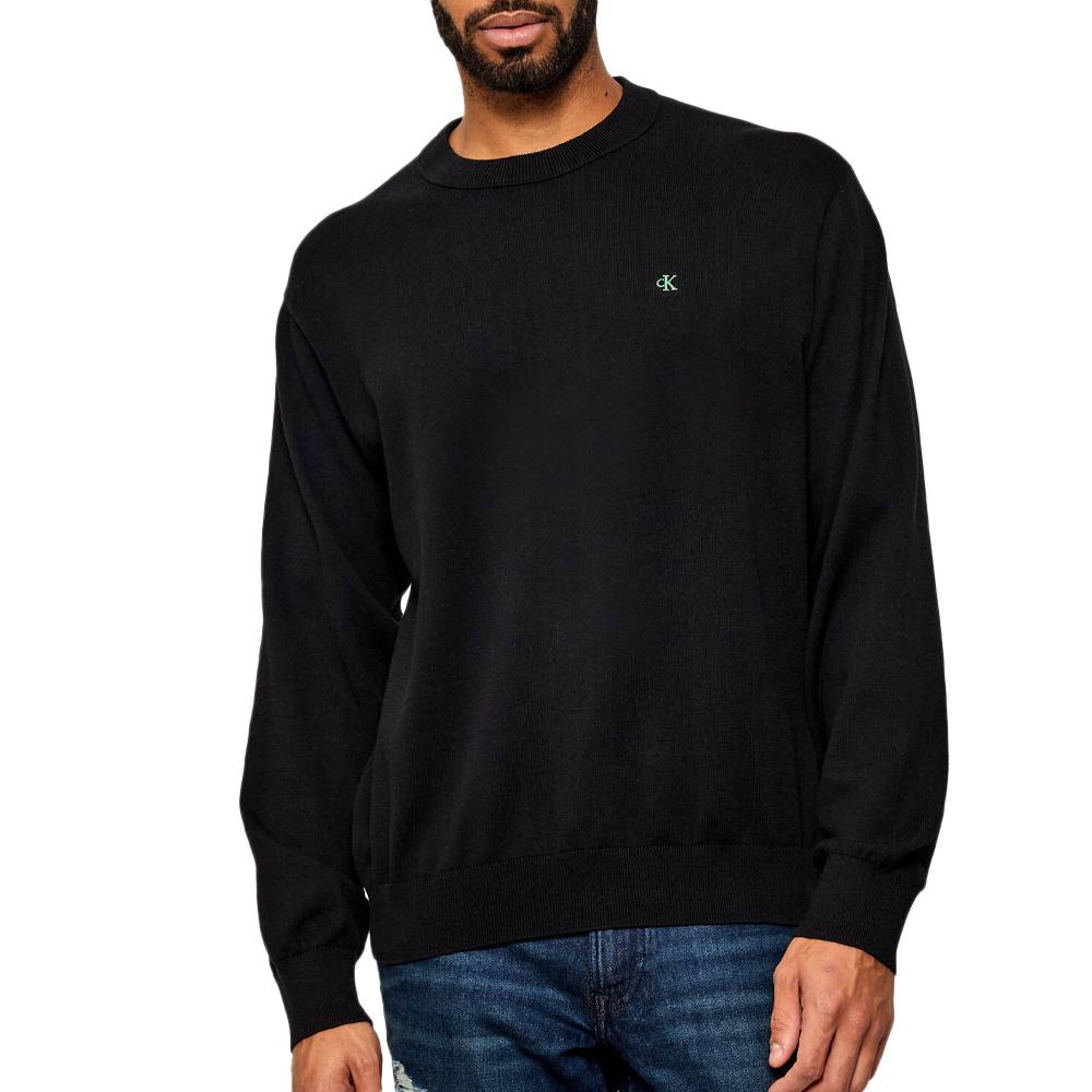 Sweatshirt Schwarz Männlich Calvin Klein Jeans Easy günstig