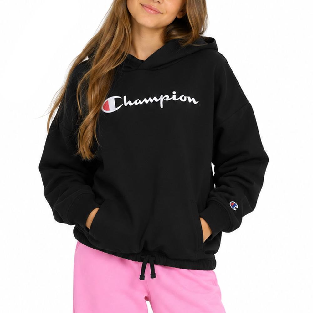 Champion Girls’ Black Hoodie affordable