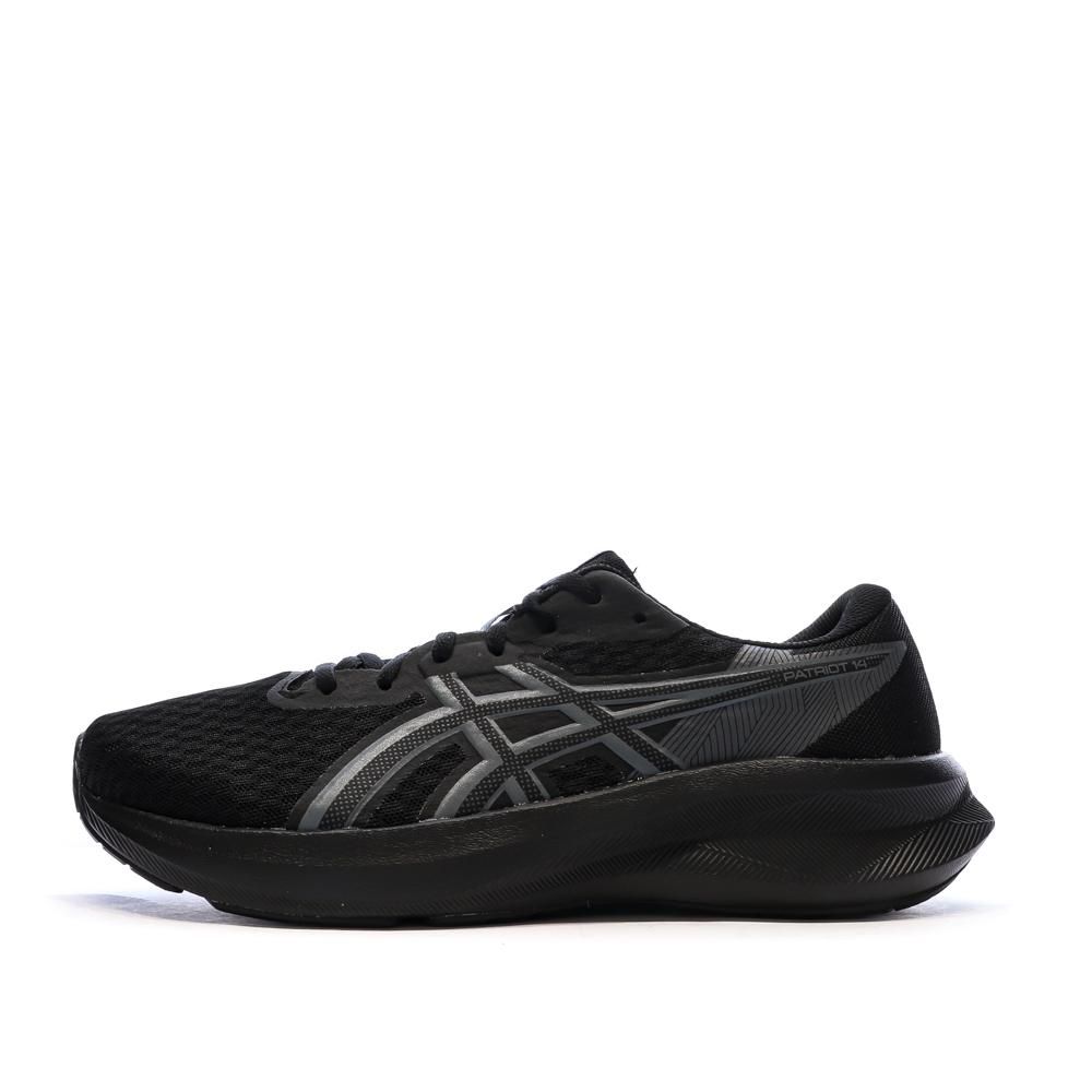 Zapatillas de running negras para hombre Asics Patriot 14 barato