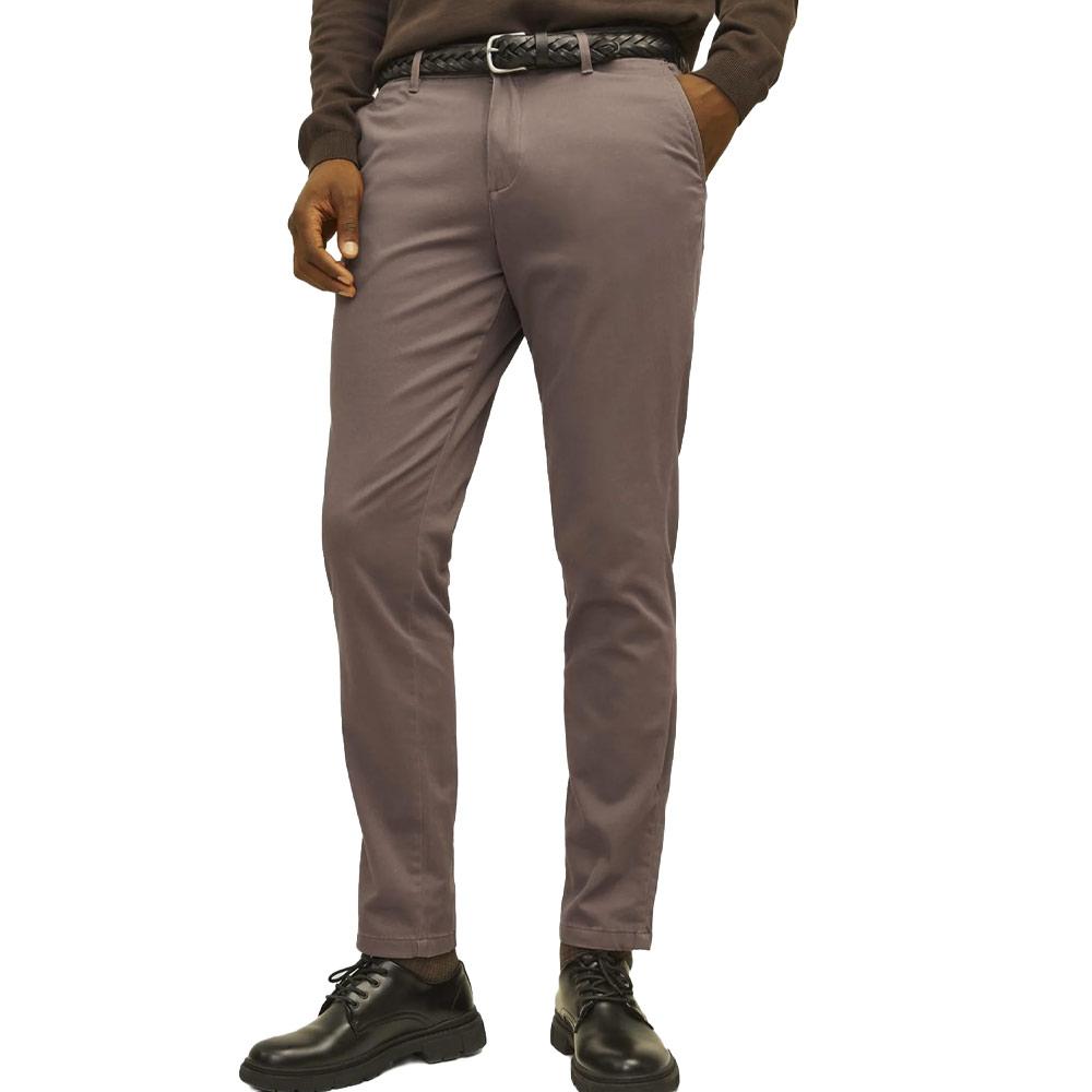 Jack & Jones Marco Pantalón fluido marrón para hombre barato