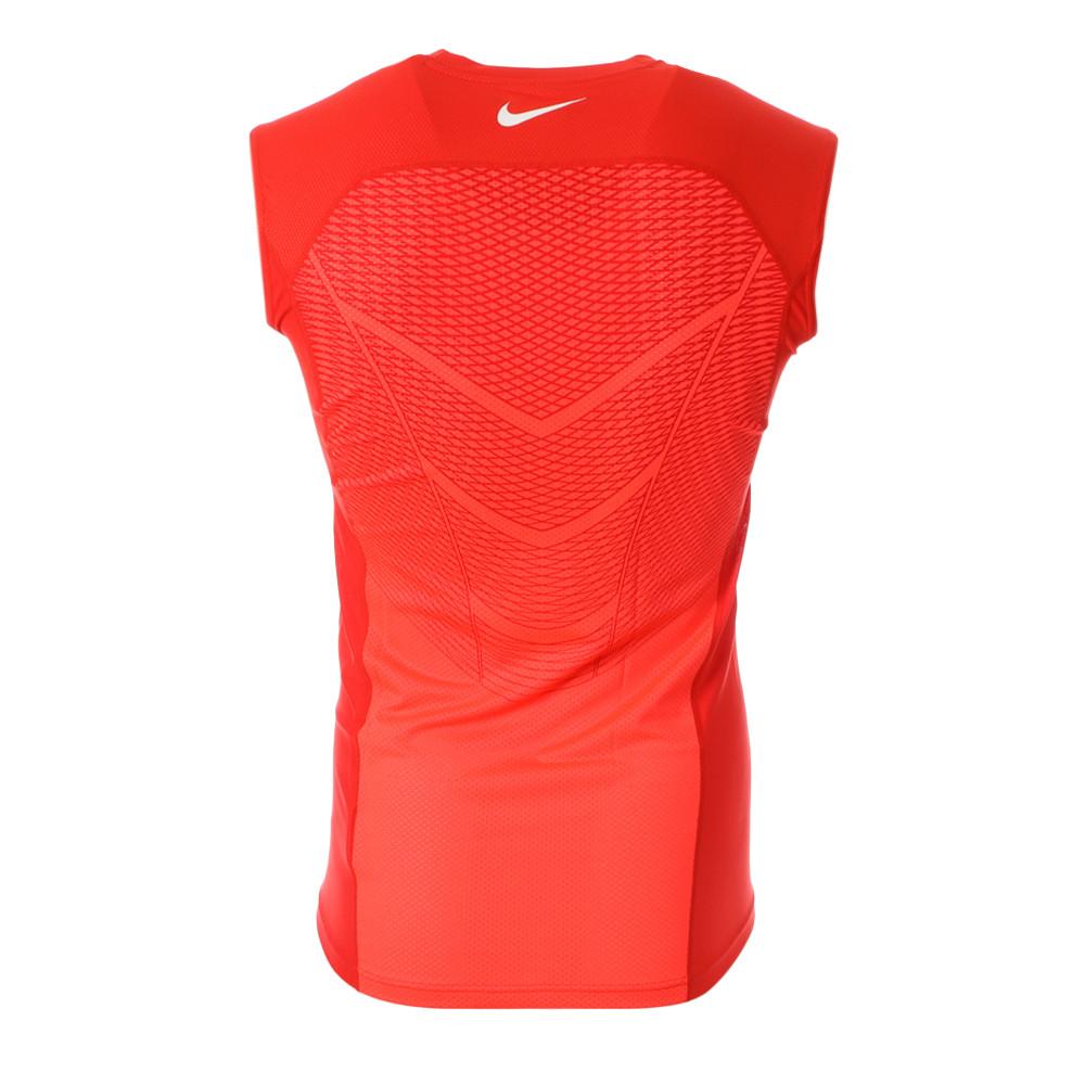 Camiseta de Tirantes Nike Pro Roja, Hombre ver 2