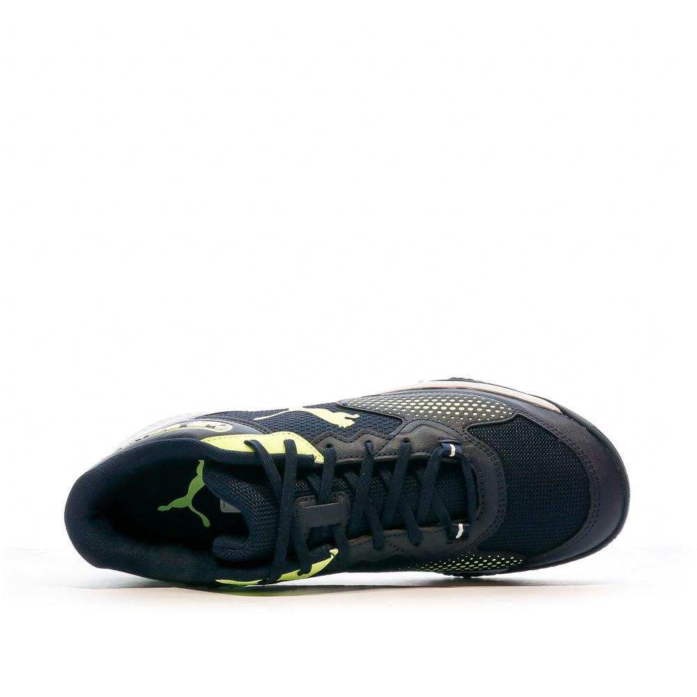 Padel Shoes Black/Yellow Men's Puma Solarcourt Photo of the Espace des Marques %store% store - view of %key%