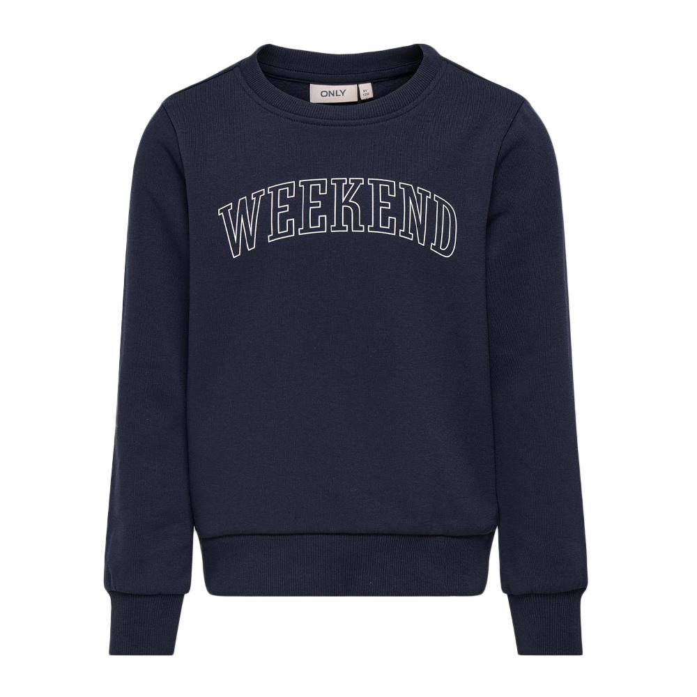 Girl's navy sweatshirt Kids ONLY Koglinna City affordable