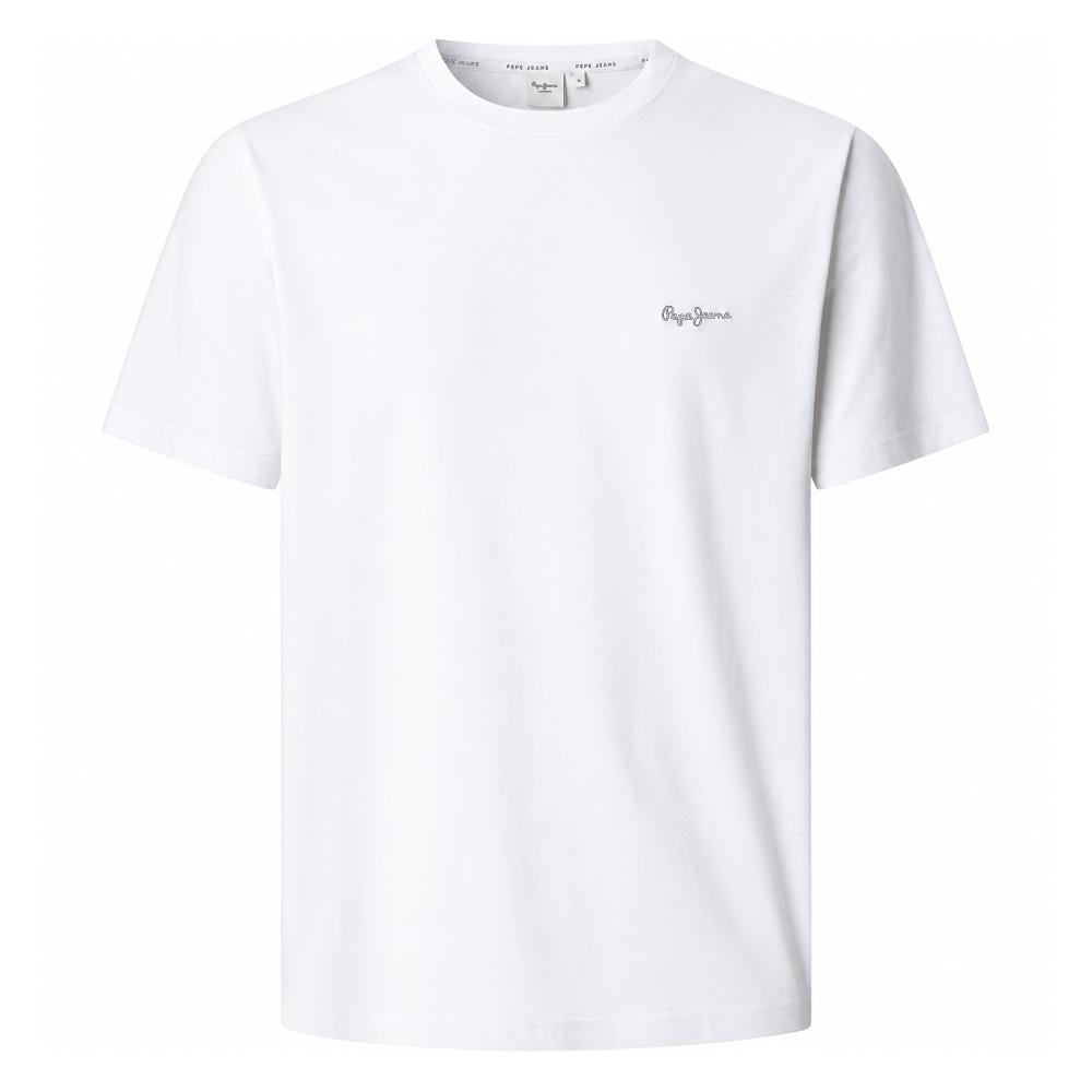 Camiseta blanca para hombre Pepe Jeans Contrast Connor barato