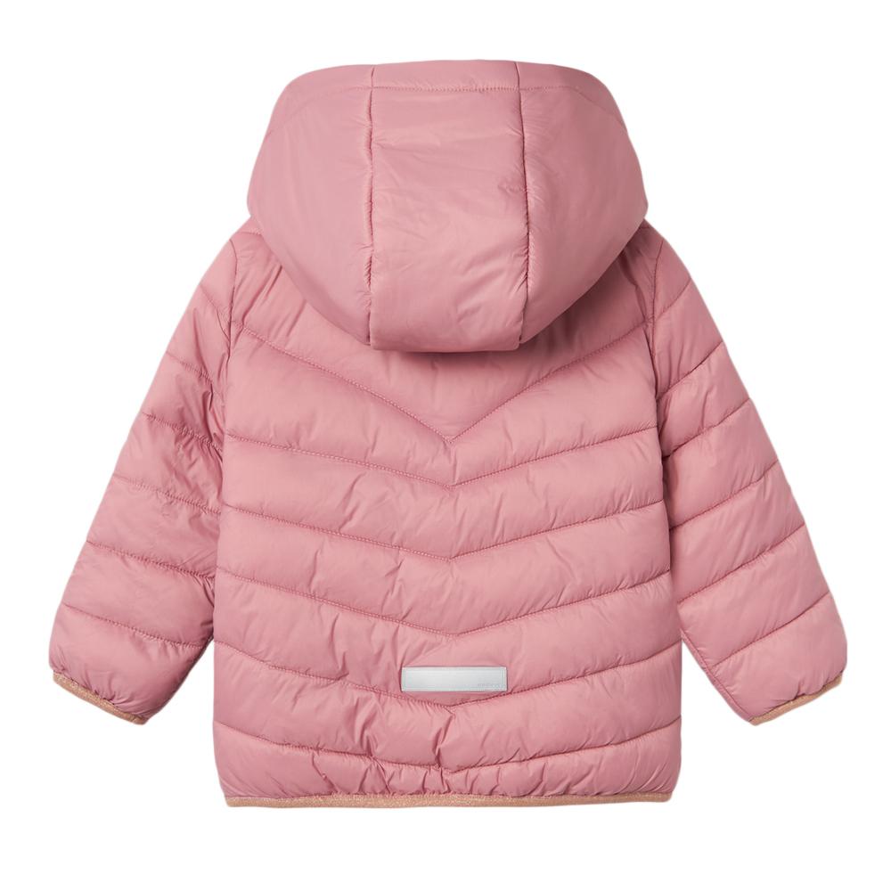 Girl's pink padded jacket Name it Monay MBE Photo of the Espace des Marques %store% store - view of %key%
