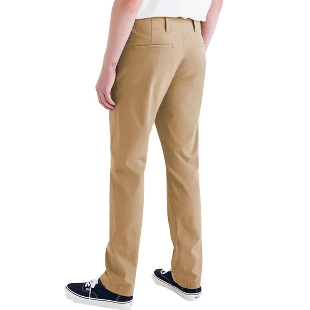 Schlanke Hose Hellbraun Herren Dockers Cali Khaki Ansicht 2