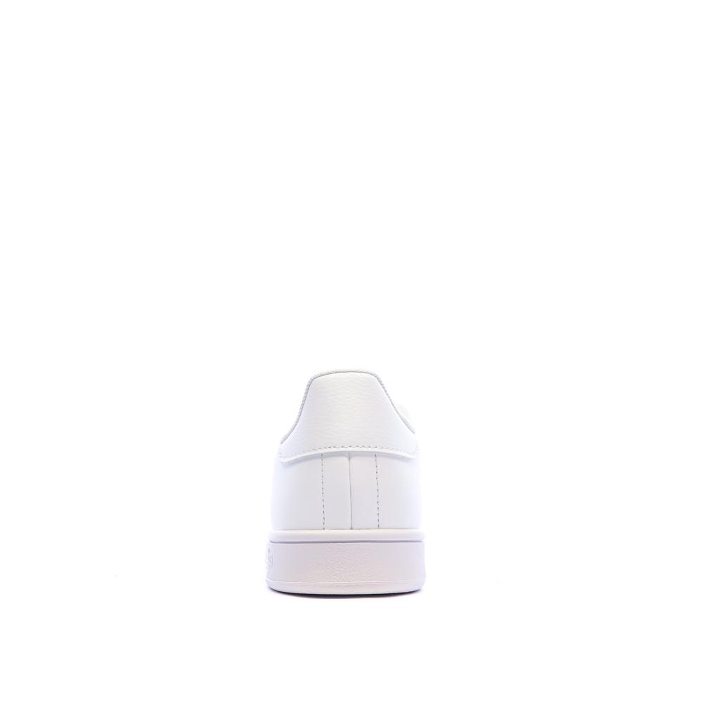 Baskets Blanches Homme Adidas Urban Court vue 3