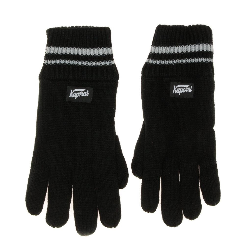 Men's Black Gloves Kaporal OLINDO affordable