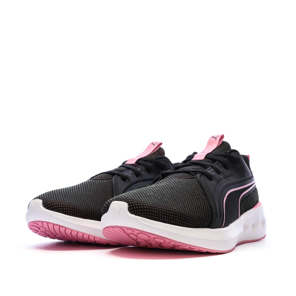 Baskets Noir/Rose Puma Softride Carson vue 6