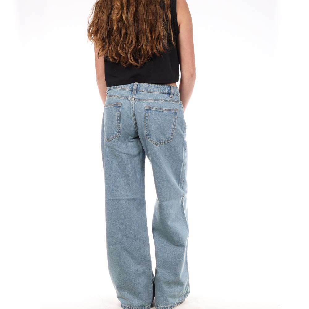 Jeans Loose Blau Frau Jennyfer DOUDOUE Ansicht 2
