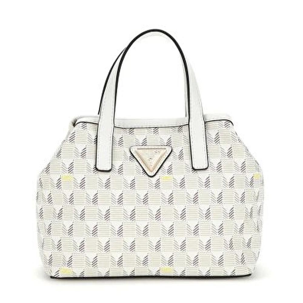 Beigefarbene Damenhandtasche Guess Wave günstig