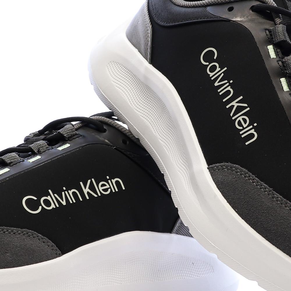 Baskets Noir Homme Calvin Klein Jeans Light Eva Run vue 7