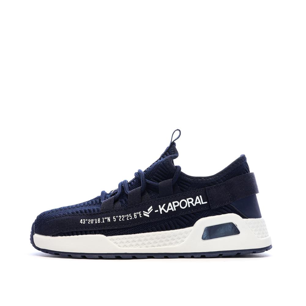 Zapatillas deportivas azul marino para niño Kaporal Dofini barato