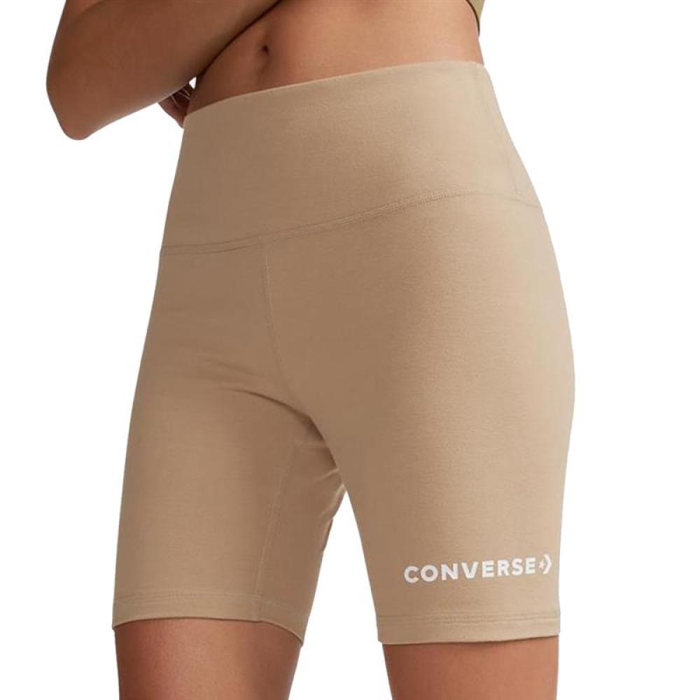 Pantalón corto técnico Converse Bike Mujer Beige barato
