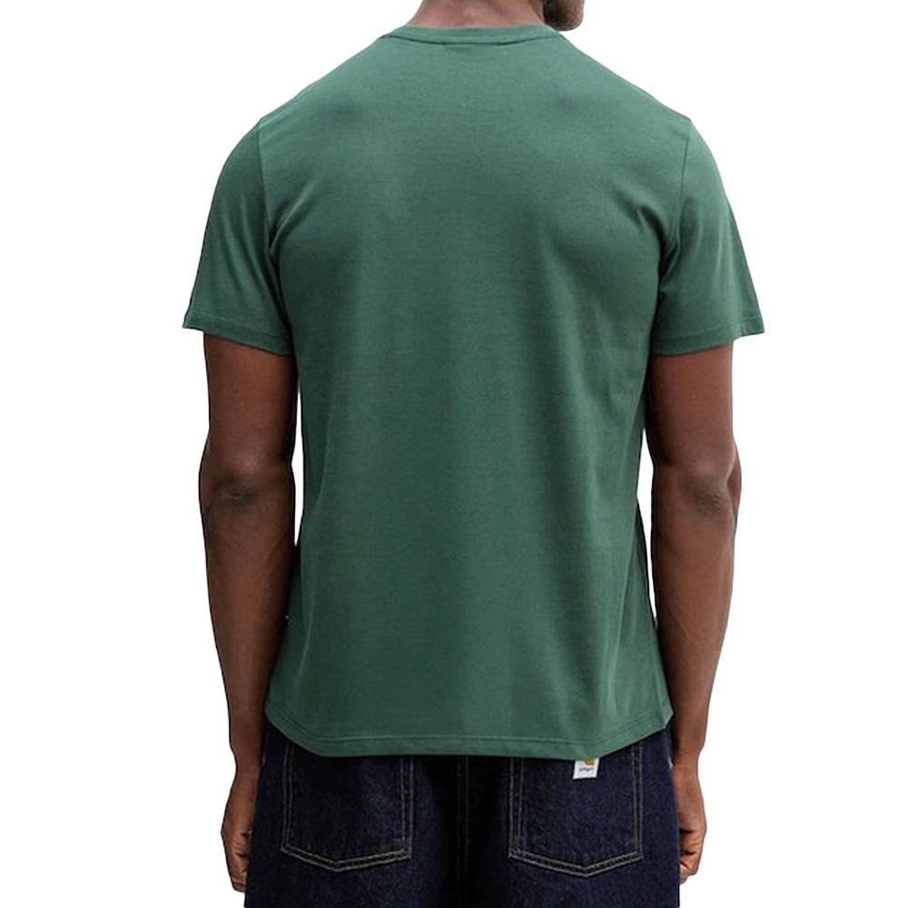 Camiseta verde oscuro para hombre Calvin Klein Jeans Classics ver 2