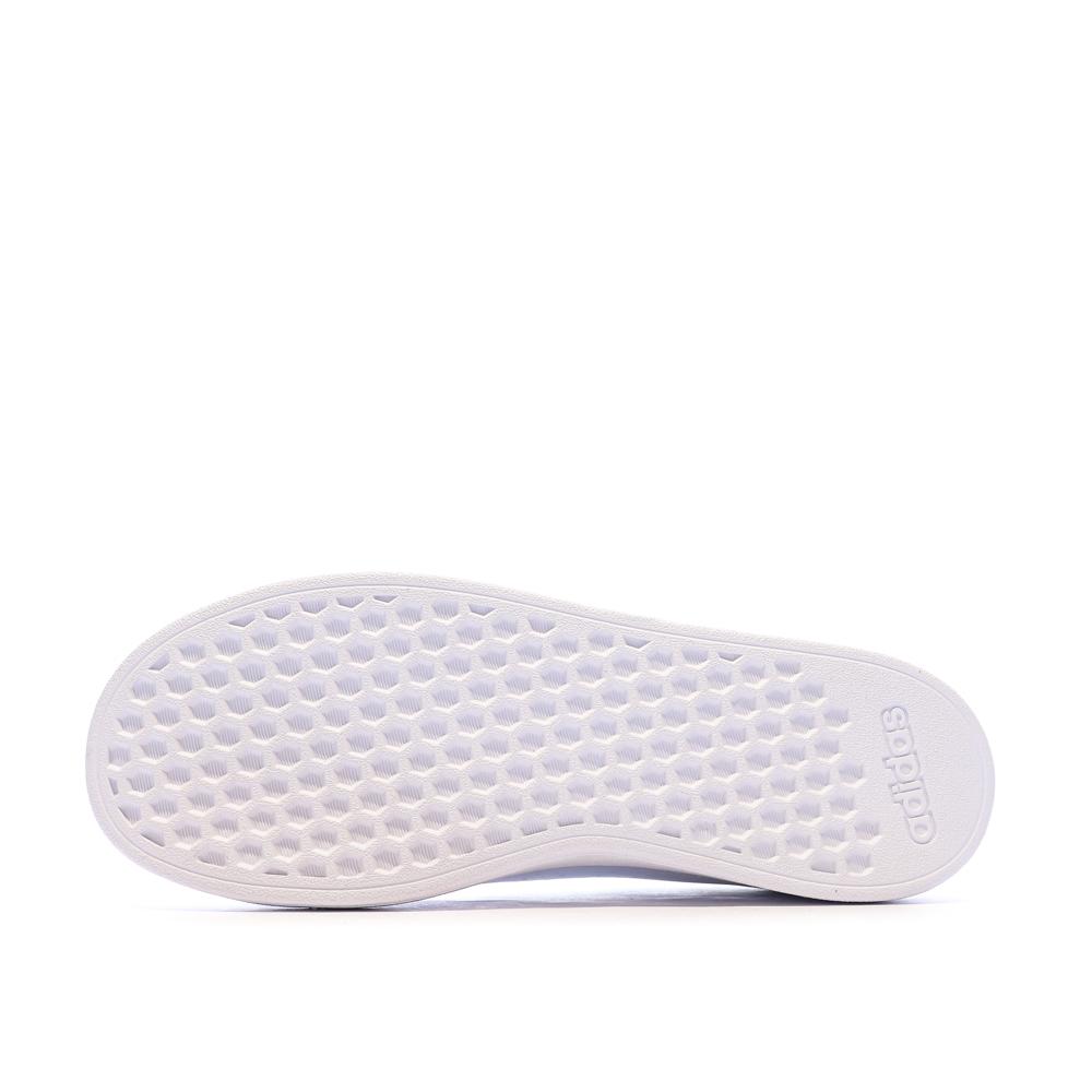 Zapatillas blancas/rosa para niña Adidas Advantage ver 5