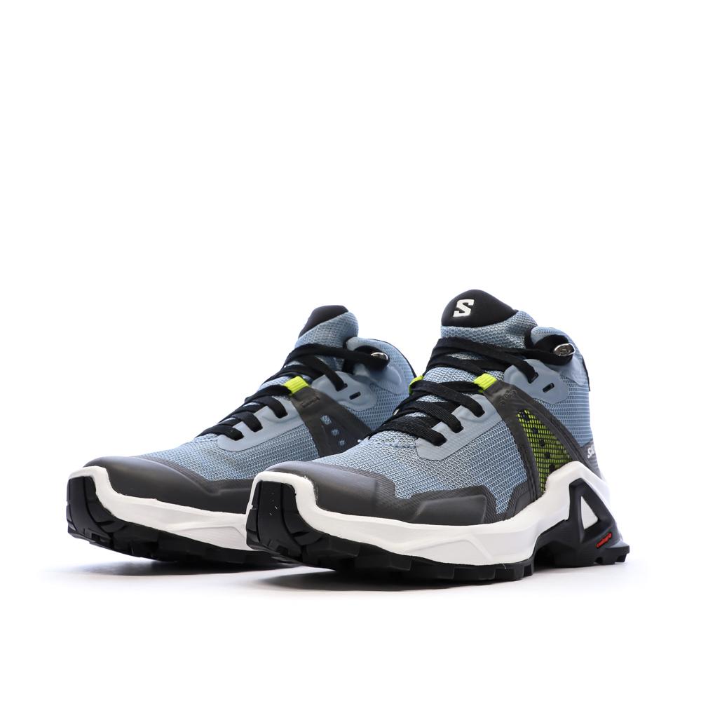 Salomon Shoes X Raise Mid Gtx J [69e759b5b503b] Blue Sneakers Photo of the Espace des Marques %store% store - view of %key%