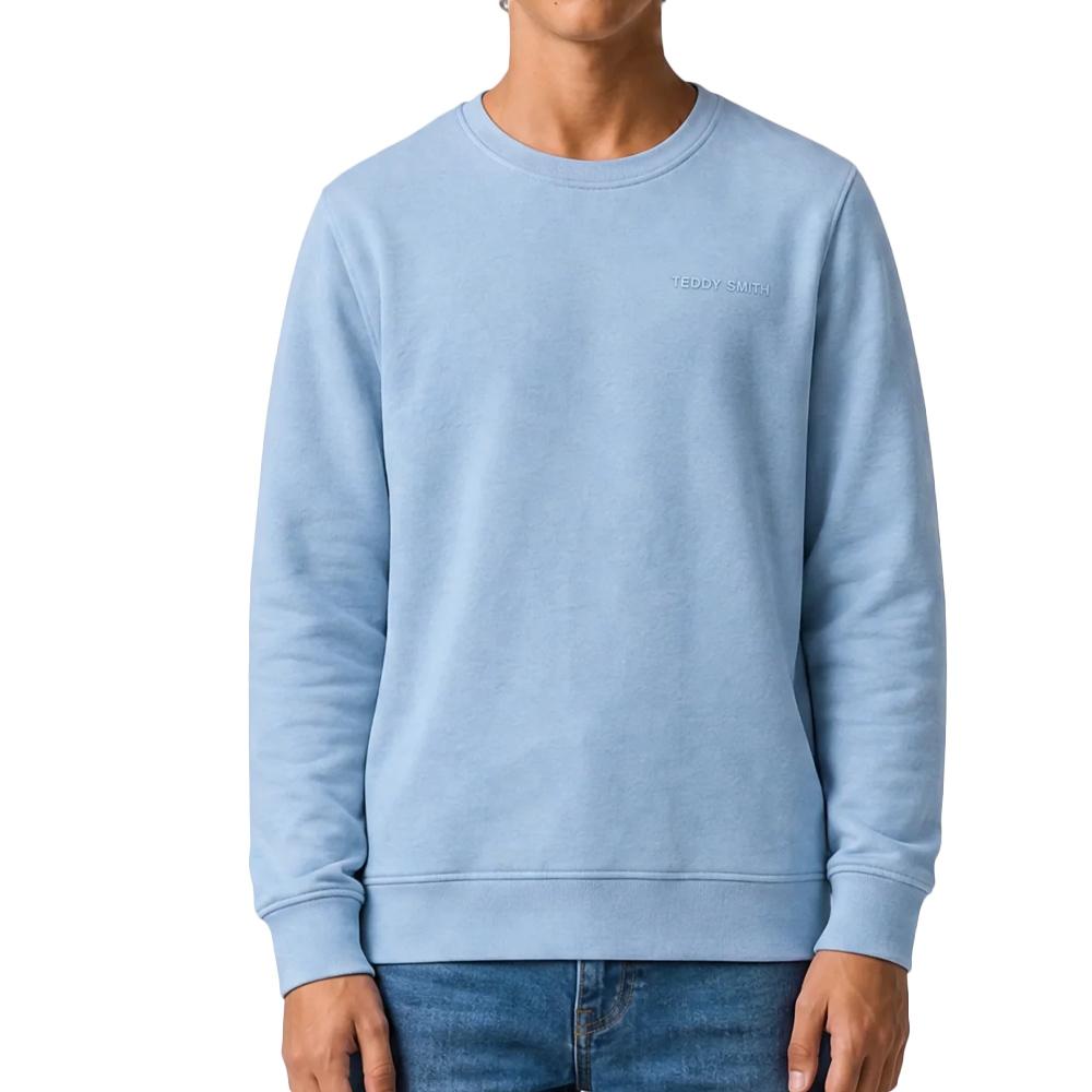 Teddy Smith Nark Light Blue Men’s Sweatshirt affordable