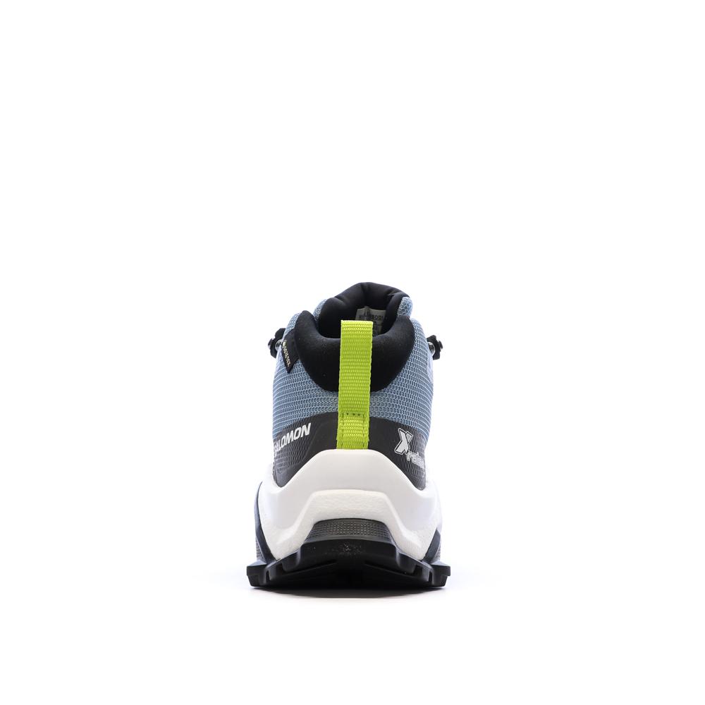 Salomon Shoes X Raise Mid Gtx J [69e759b5b503b] Blue Sneakers Photo of the Espace des Marques %store% store - view of %key%