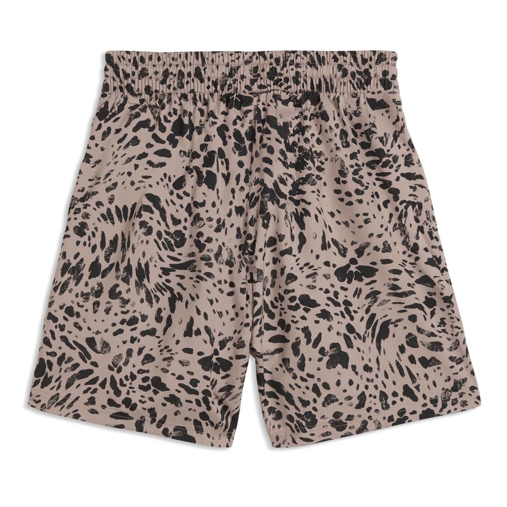 Short Beige/Noir Fille Puma Ess Graphic vue 2