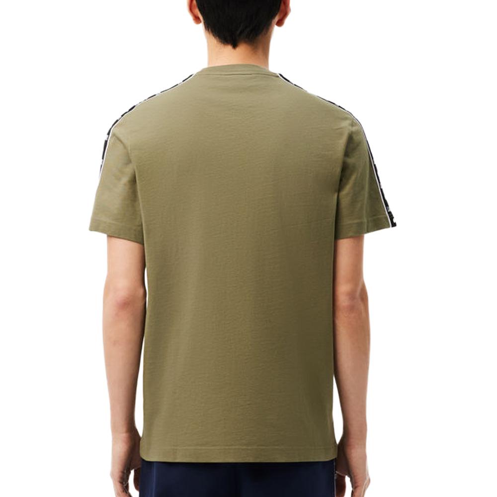 Camiseta de color caqui para hombre de Lacoste TH7404 ver 2