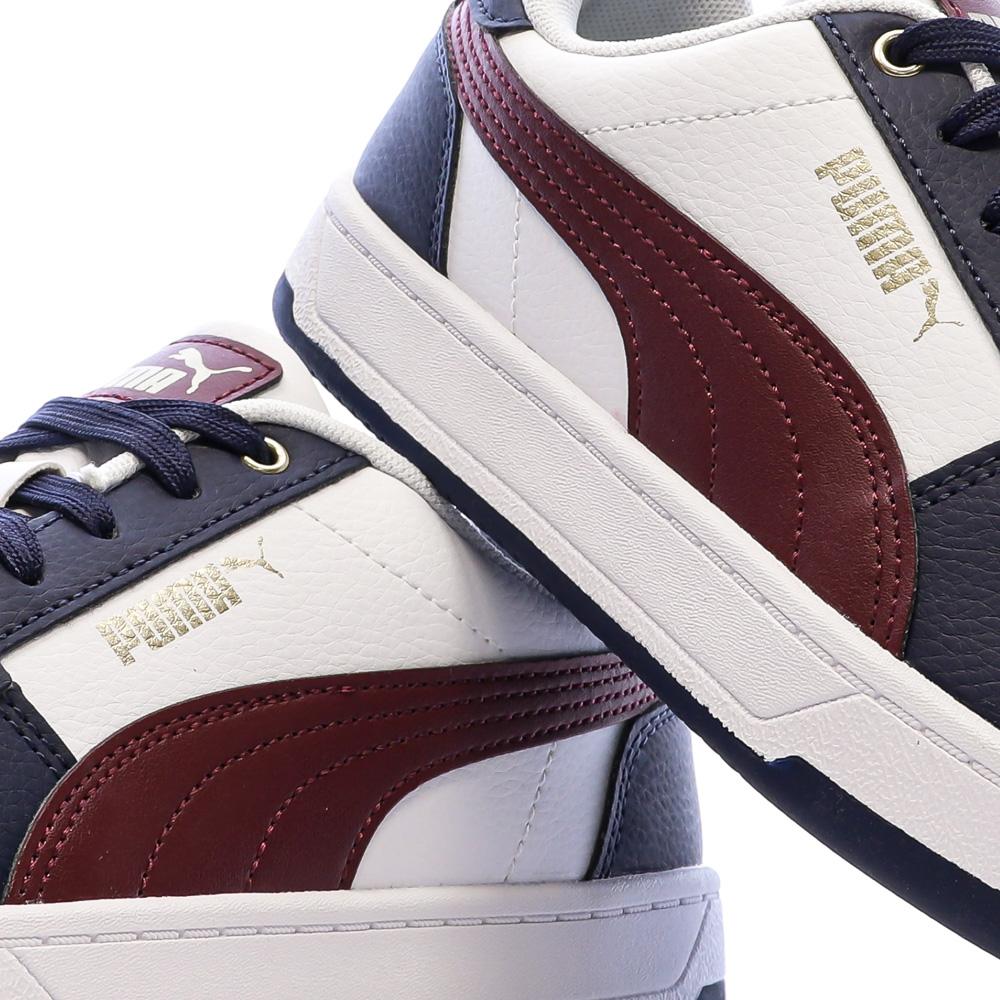 Puma Caven 2.0 Damen-Sneaker Weiß/Marineblau/Bordeaux Ansicht 7
